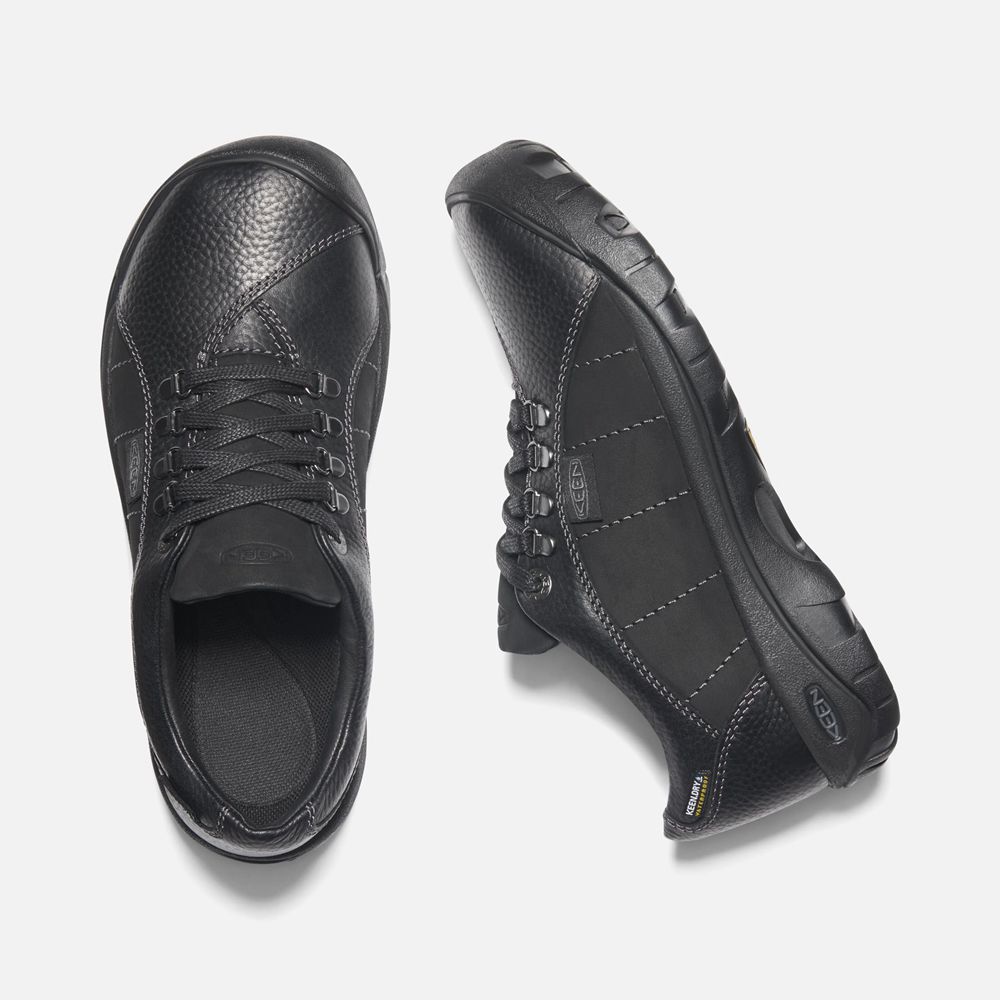 Chaussures Oxford Keen Femme Noir | Presidio Waterproof | SAVPY-6321